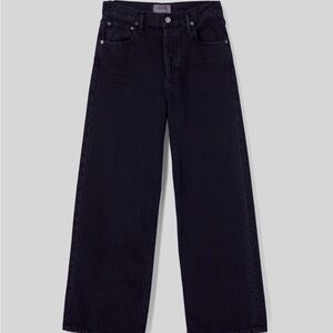 Agolde Ren Black Rinse Faded Denim Jeans size 26